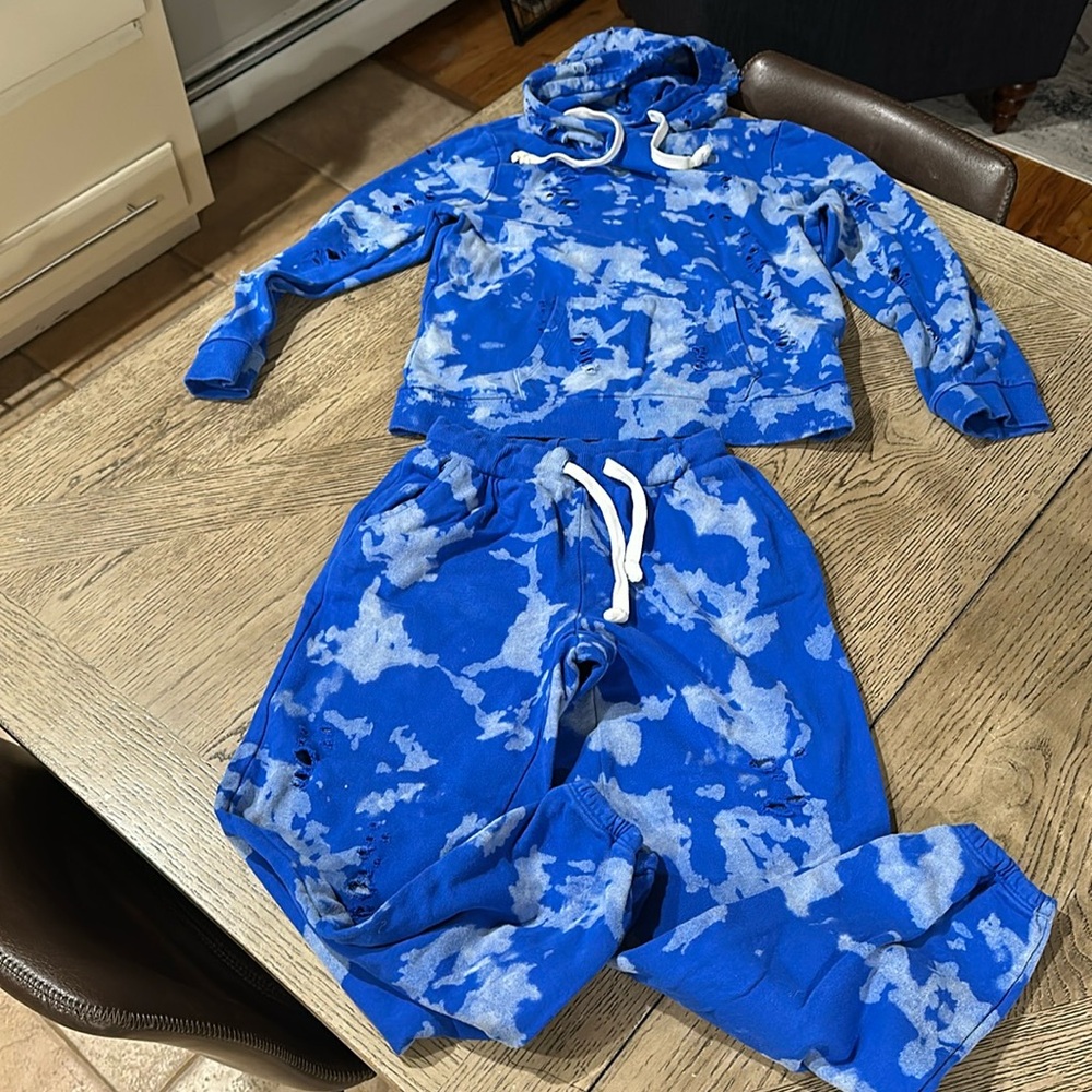 Katie J NYC hoodie and  sweatpants bundlee